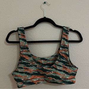 Fabletics Printed Sports Bra